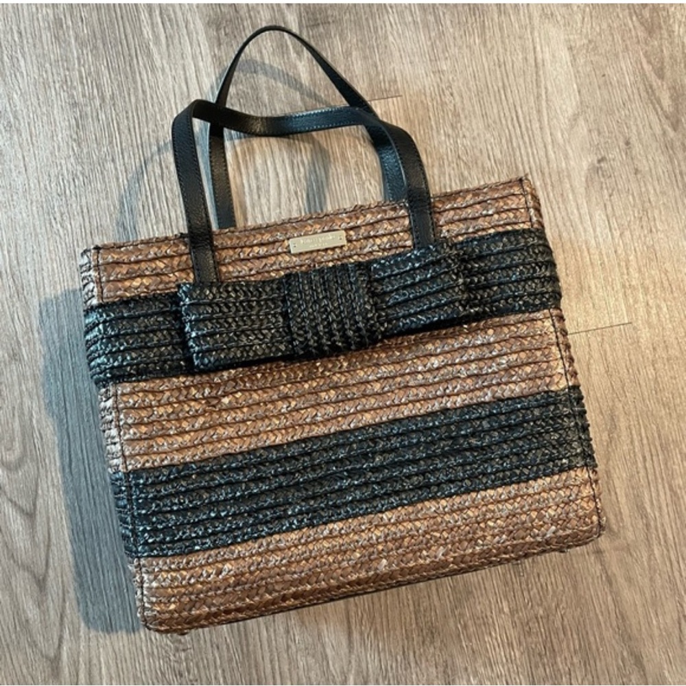 Brand New -Kate spades ♠️ Stylish Black and Brown Women's Bag brand new - Picture 3 of 11